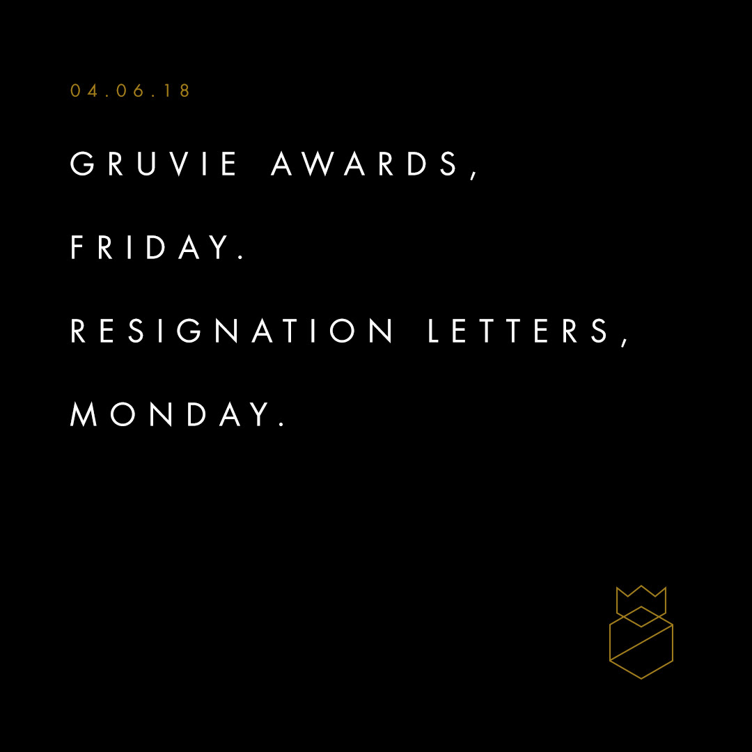 Gruvie Awards / Poster