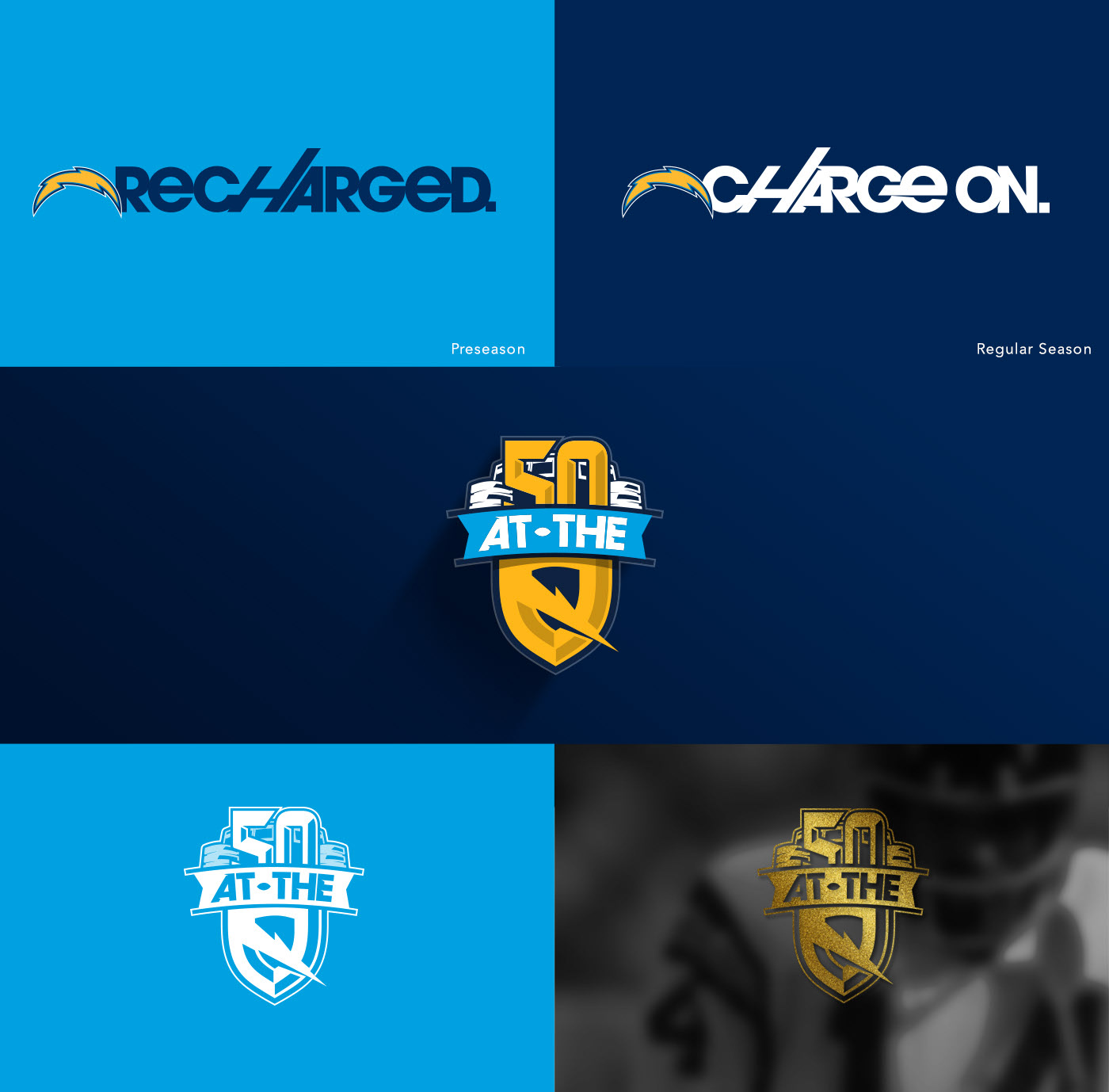 San Diego Chargers '16 Branding